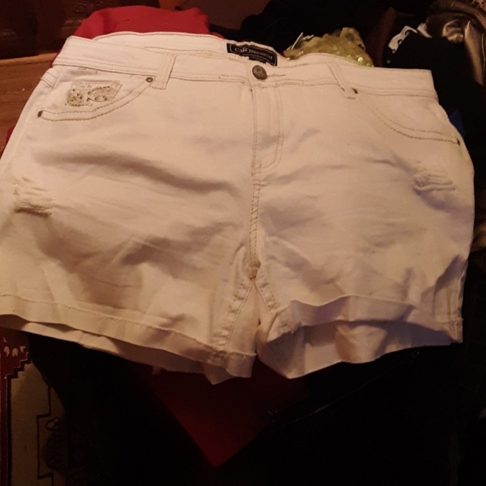 Shorts, white